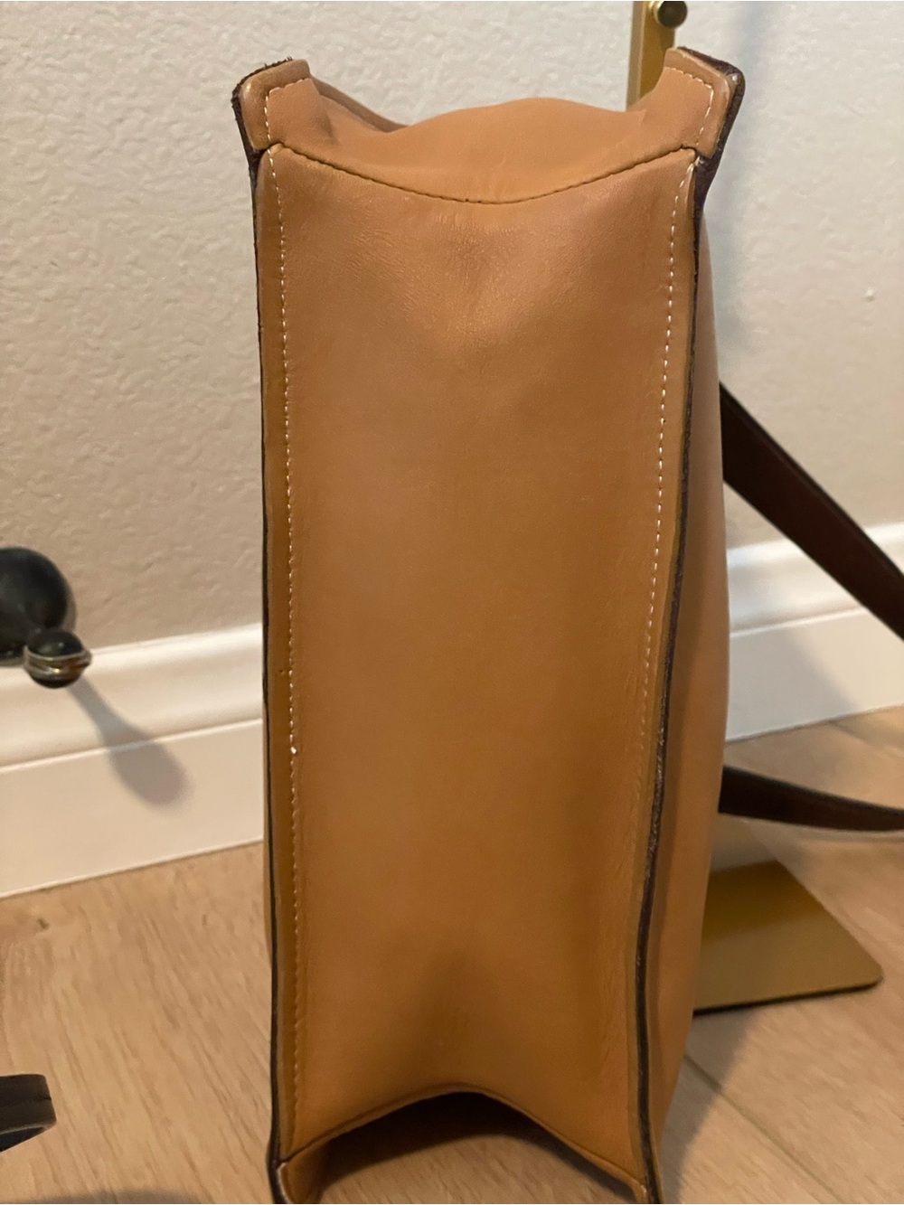 Vintage Coach 9144 Legacy Studio Flap Camel Brown Leather Shoulder Bag Y2K - Picture 7 of 13